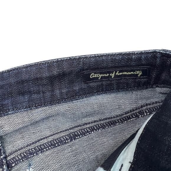 Citizens of Humanity COH Womens Arrowhead Flare Trouser Fit Jeans Raw Cut Hem 24 - Picture 7 of 9